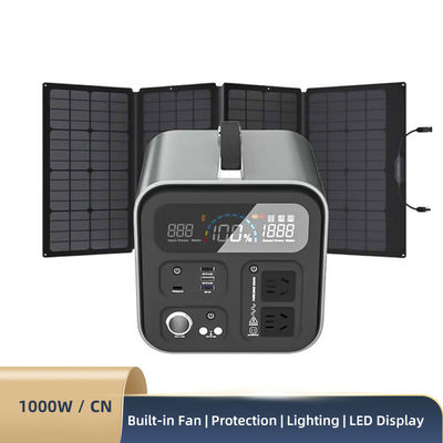 Systèmes solaires Centrale électrique au lithium portable 1000W Pour outils électriques